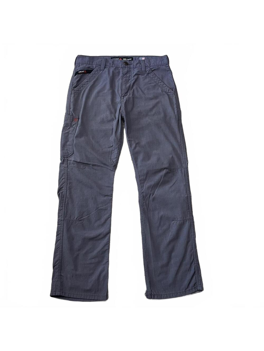 Ariat FR Mens 5M Straight Leg Ripstop Work Pants Size 31x30